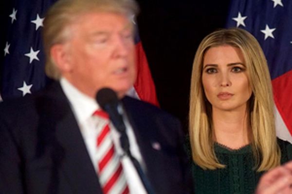 حمایت "ترامپ" از رسوایی دخترش!
