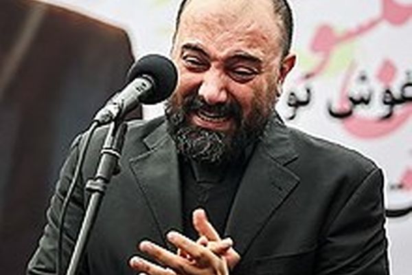 برزو ارجمند عزادار شد/عکس