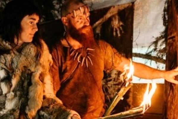 زندگی جالب یک زوج به سبک عصر حجری+عکس