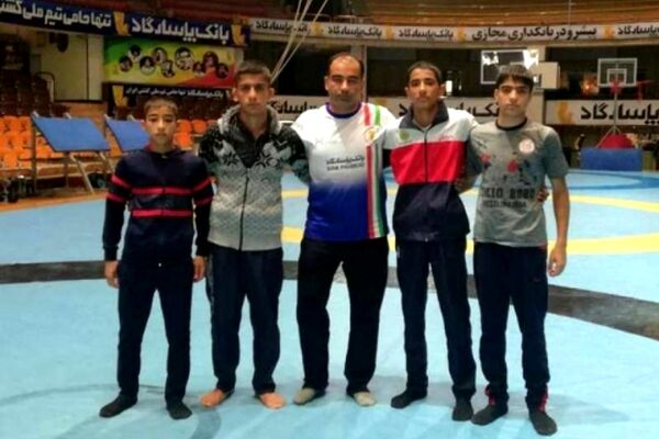کشتی گیران نونهال خراسانی سه مدال بین المللی بدست آوردند