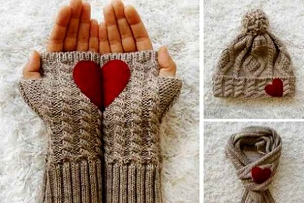 جدیدترین مدل دستکش‌های بافتنی