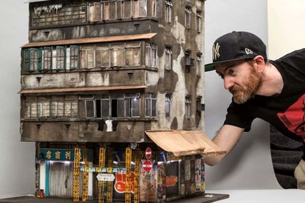 جوشوا اسمیت و ساختمان های حیرت انگیز و مینیاتوری