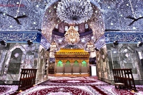 تصاویری از داخل ضریح حضرت عباس (ع)
