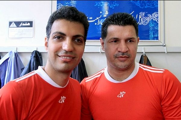 علی دایی و فردوسی‌پور هم‌بازی شدند +عکس