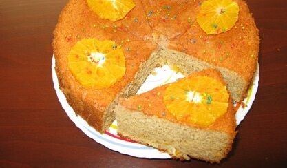 کیک پرتقال یونانی + طرز تهیه