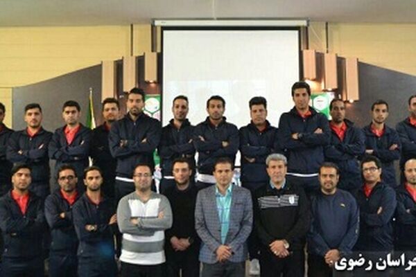 برگزاری دوره مربیگری فوتبال C ایران در مشهد