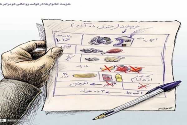 لیست لو رفته‌ خرج خانه!/دو برابر شدن هزینه خانوارها