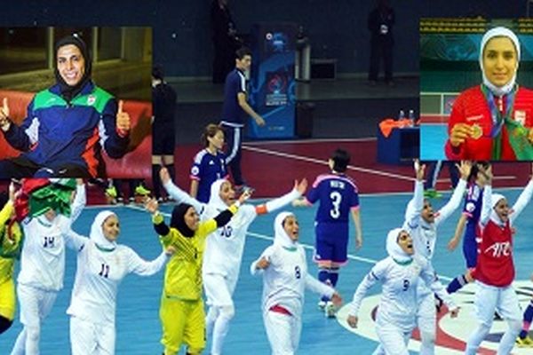 فوتسالیست زن ایرانی در میان بهترین‌های جهان