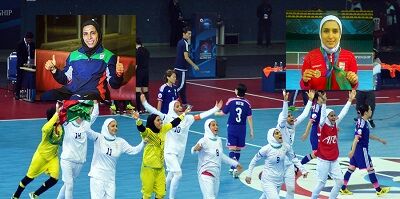 فوتسالیست زن ایرانی در میان بهترین‌های جهان