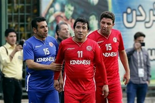 درگیری عجیب در دربی سرخابی هنرمندان! (عکس)