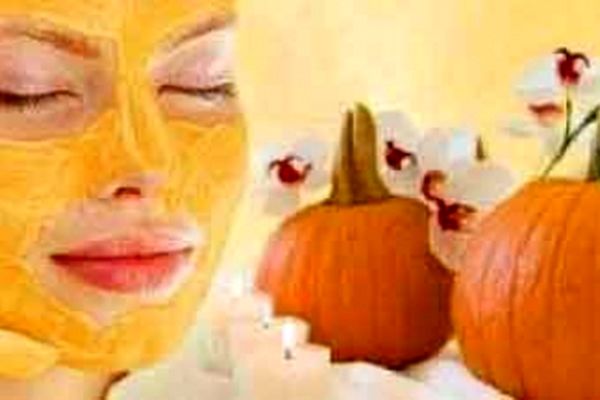 ماسک صورت کدو تنبل