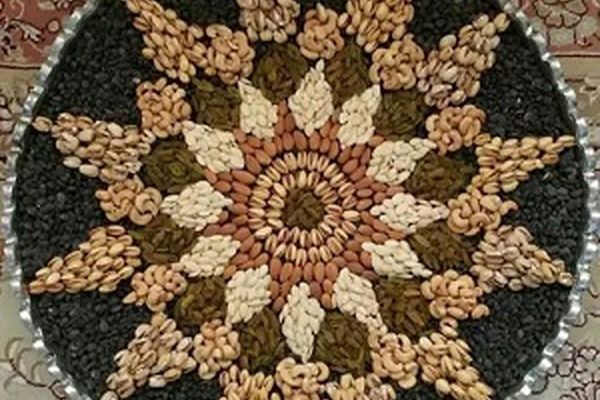 تزئین آجیل مخصوص شب یلدا