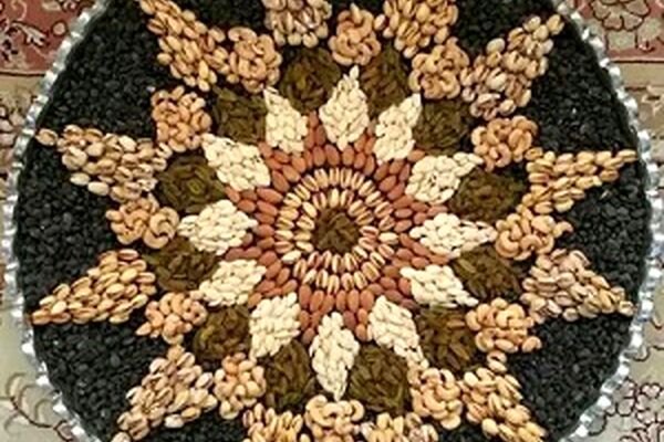 تزئین آجیل مخصوص شب یلدا