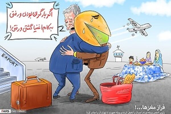 فرار مغزها...!