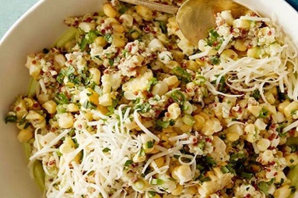 سالاد کینوا مخصوص روزهای سرد سال+دستور تهیه