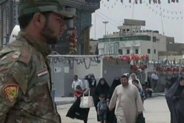 یاری رسانی حشدالشعبی به مناطق آزادشده از دست داعش+ فیلم