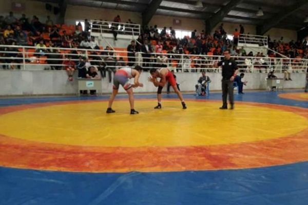 مشهد قهرمان مسابقات کشتی خراسان رضوی شد