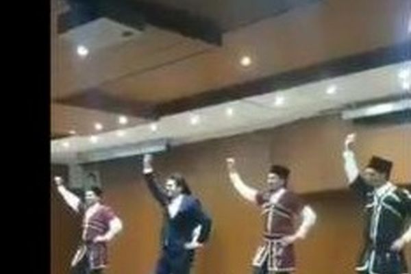 رقص ترکی در دانشگاه فردوسی مشهد