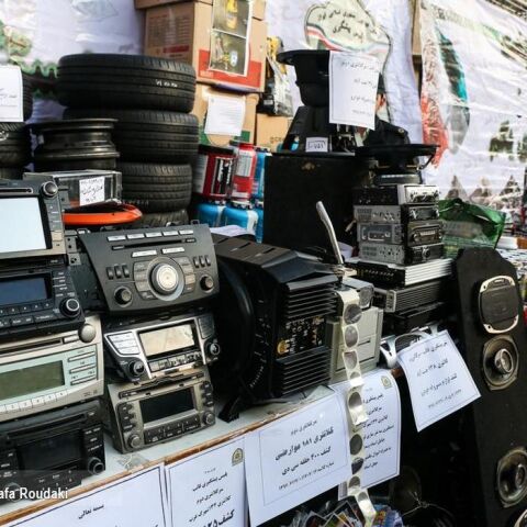 دستگیری عاملان سرقت‌های سریالی قطعات خودرو