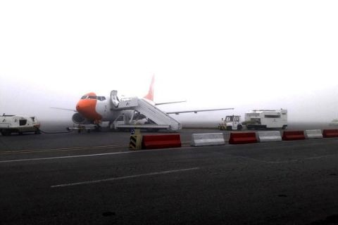 پروازهای فرودگاه مشهد به حالت تعلیق درآمد