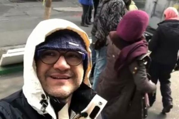 رامبد جوان زیر پل حافظ +فیلم