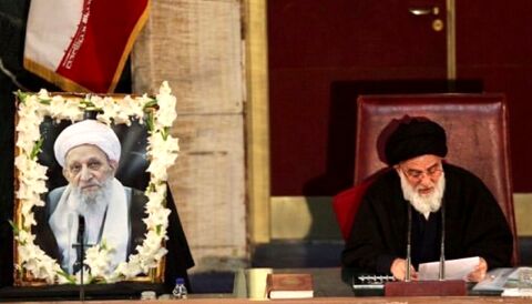 عکس دیده نشده از آیت الله هاشمی شاهرودی+عکس