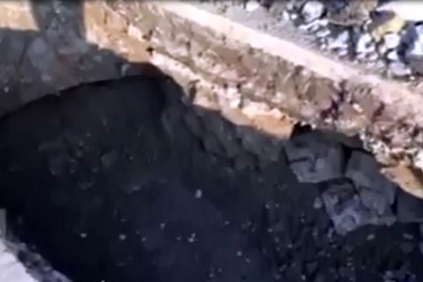 کشف سازه تاریخی در منطقه ثامن مشهد + فیلم