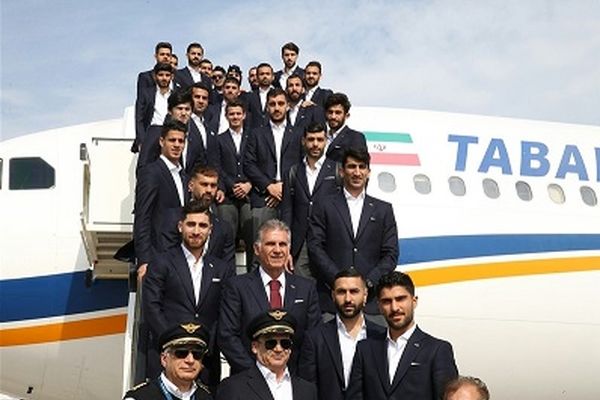 تیم ملی فوتبال به ابوظبی رسید