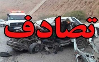 8 کشته در تصادف مرگبار پرايد با كاميون در محور جغتای