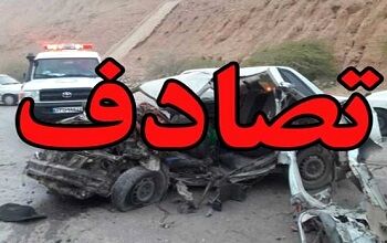 8 کشته در تصادف مرگبار پرايد با كاميون در محور جغتای