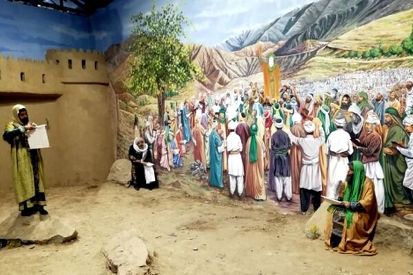 بخشی از موزه زنده زیارت در مشهد افتتاح شد