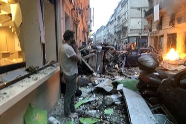 تصاویر انفجار مرگبار و وحشتناک در پاریس