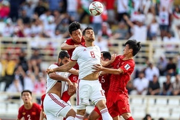 برتری محسوس ایران در آمار در بازی با ویتنام