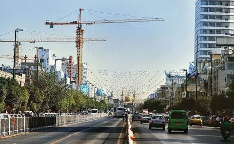 تردد خودروهای شخصی در اطراف حرم رضوی ممنوع!
