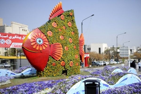 جانمایی ۹۰۰ المان نوروزی در فروردین ۹۸