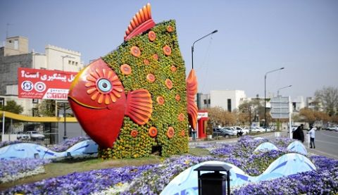 جانمایی ۹۰۰ المان نوروزی در فروردین ۹۸