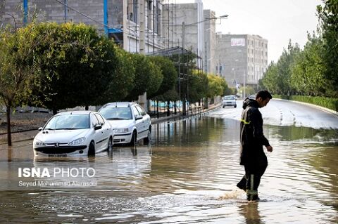 ۴۰ مورد آبگرفتگی در سطح شهر