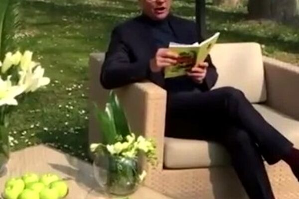 شعرخوانی سفیر آلمان به مناسب عید نوروز+فیلم