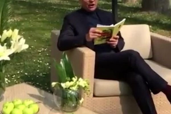 شعرخوانی سفیر آلمان به مناسب عید نوروز+فیلم