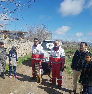 دختربچه مفقودی در روستای زاوین کلات تحویل خانواده‌اش شد