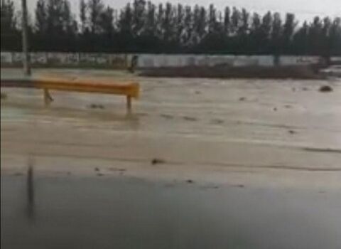 جاده قوچان بخاطر سیلاب محدود شده است