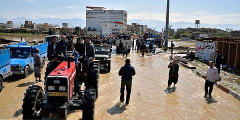 امدادرسانی شبانه روزی ۱۰۰ خادمیار رضوی در خراسان شمالی