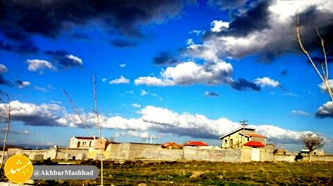 آسمان مشهد در هفتمین روز بهار ۹۸