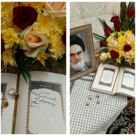 دیدار رهبر معظم انقلاب با خانواده سردار شهید سمائی