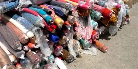30 ميليارد ريال پارچه قاچاق در مشهد توقیف شد