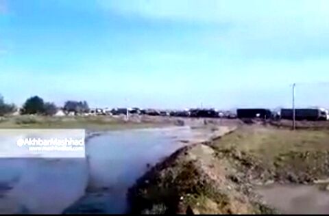 دستور تخلیه اطراف مسیل اسماعیل آباد مشهد صادر شد