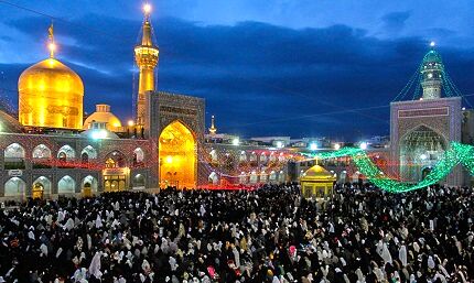 مراسم احیا و دعای ندبه نیمه شعبان در حرم رضوی برگزار می‌شود