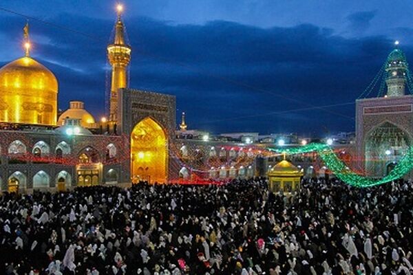 مراسم احیا و دعای ندبه نیمه شعبان در حرم رضوی برگزار می‌شود