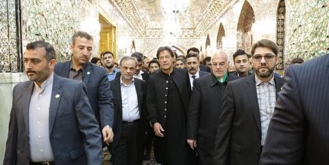 ناگفته‌های مترجم عمران‌خان از حرم رضوی