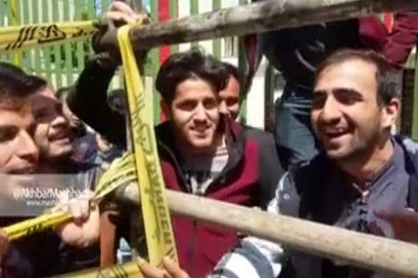 حال و هوای  ورزشگاه امام رضا